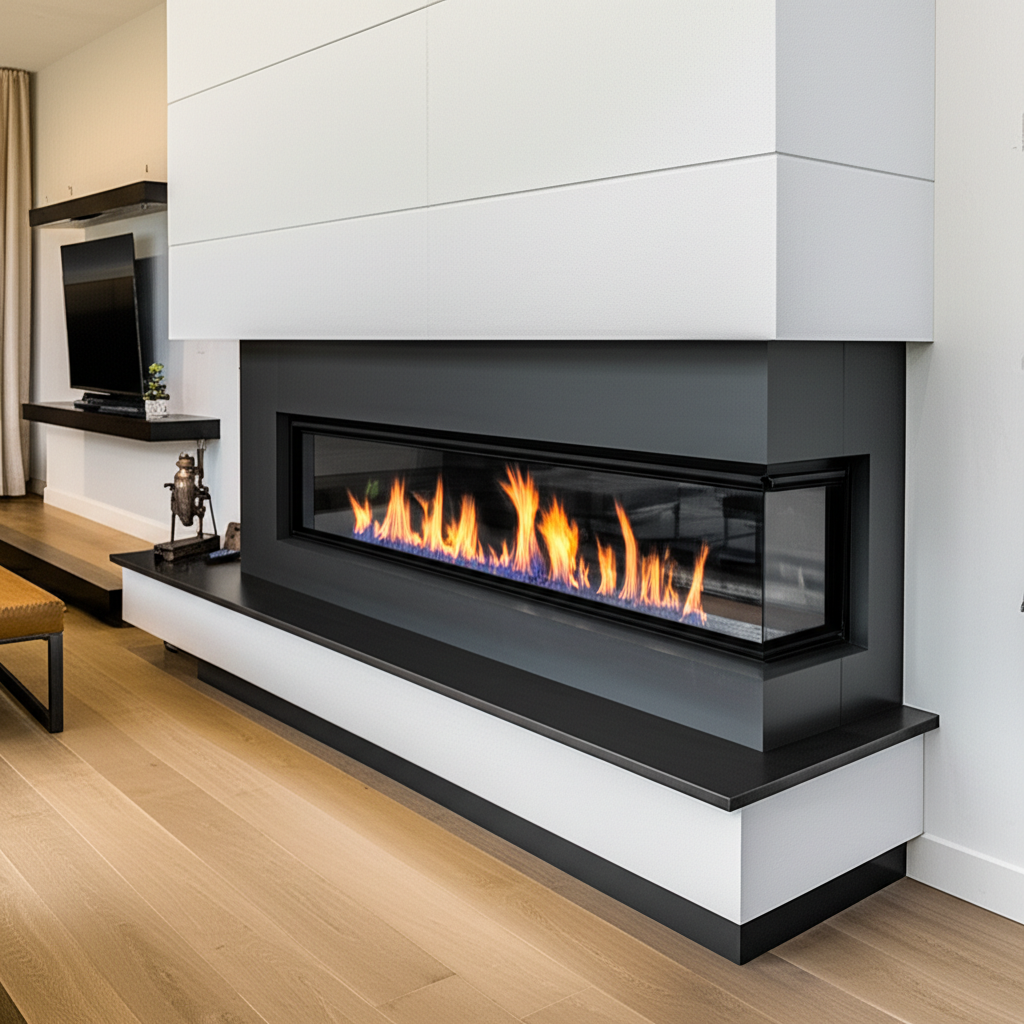 Fireplace installation