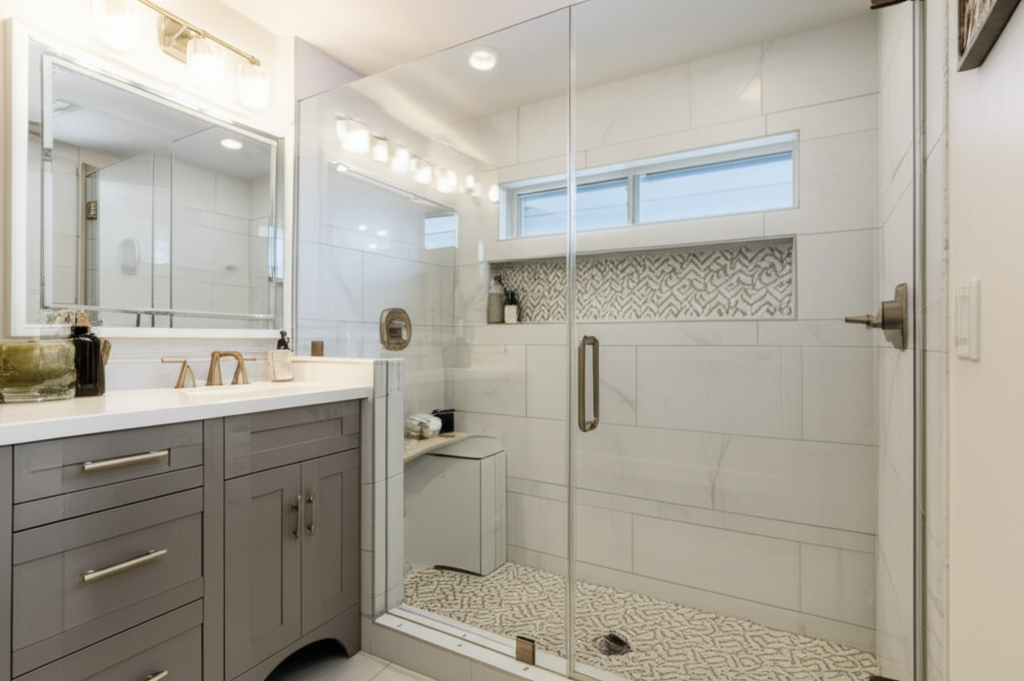 Shower makeover