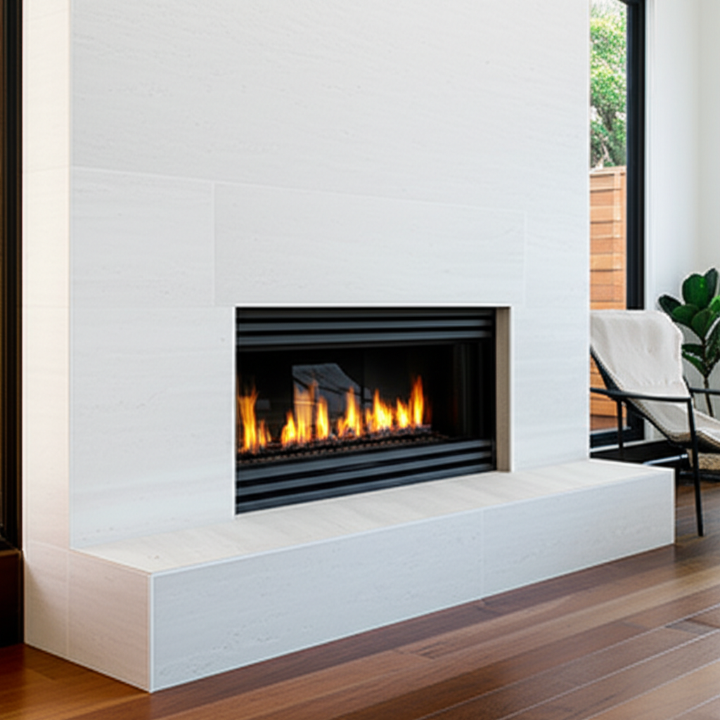 Fireplace installation